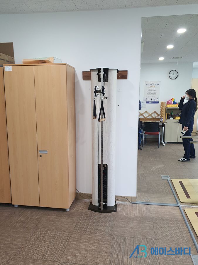 군산시 보건소에 설치된 타워풀리