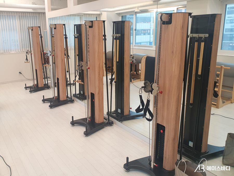 헤이필라테스&요가에 설치된 타워풀리